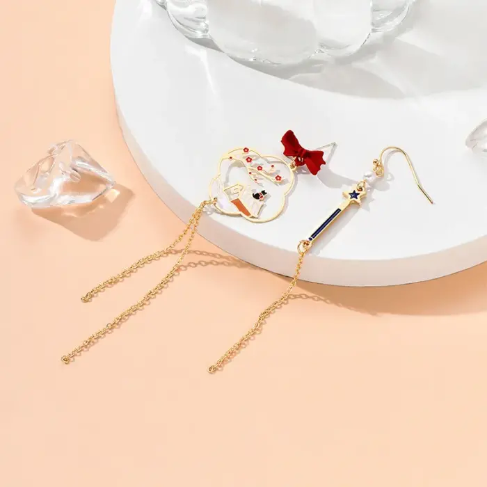 Σκουλαρίκια Κρεμαστά Christmas - Χρυσό - Image 3