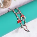 Βραχιόλια Set 2 Τεμαχίων Christmas Bell & Circle Bow