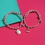 Βραχιόλια Set 2 Τεμαχίων Christmas Snowman & Bell