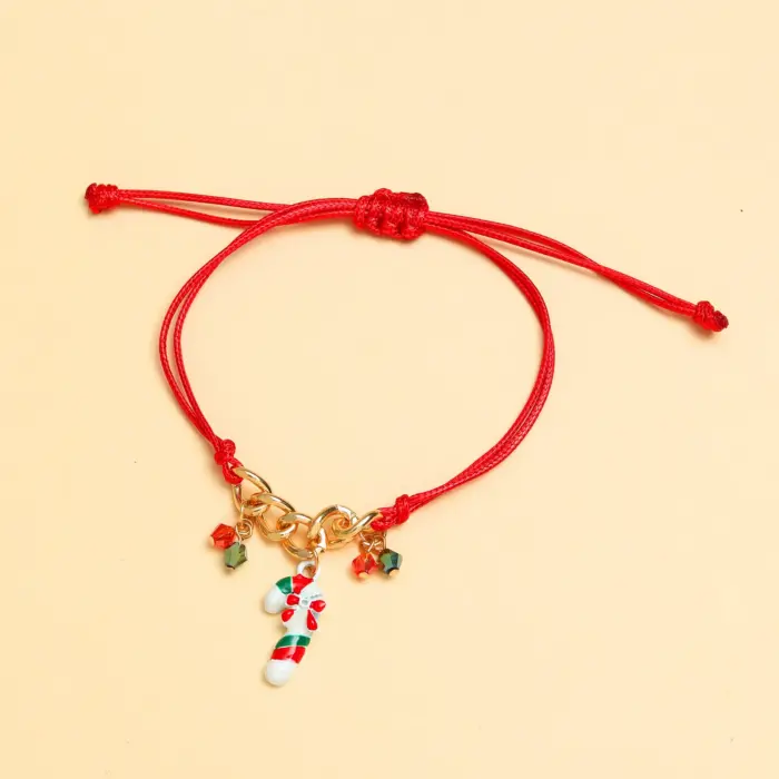 Βραχιόλι Christmas με Αλυσιδάκι και Σχέδια - Image 2