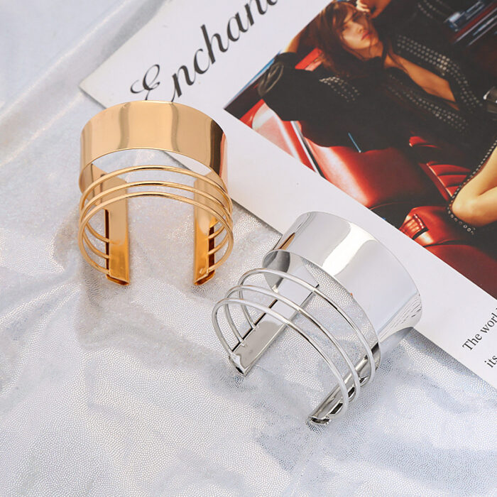 Βραχιόλι Χειροπέδα Silver - Ασημί - Image 2