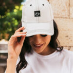 Καπέλο Jockey Smiley - Λευκό