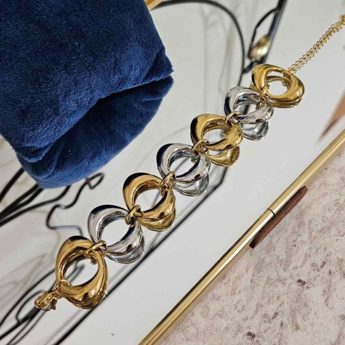 Βραχιόλι Δίχρωμο Circles - Image 2