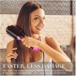 Επαγγελματική Βούρτσα – Πιστολάκι 2 σε 1 για Ίσιωμα και Χτένισμα - Image 5