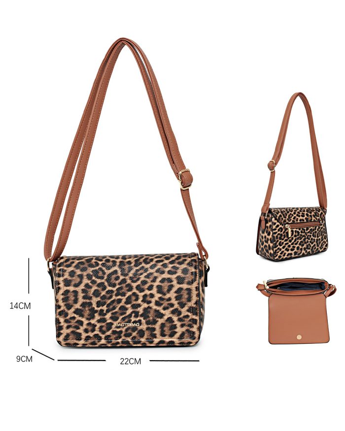 Τσάντα χιαστή BTB0030 - Κάμελ - Image 2