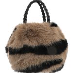Γούνινη τσάντα χειρός XY-2403 - Khaki