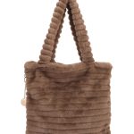 Γούνινη τσάντα XY2413 - Khaki