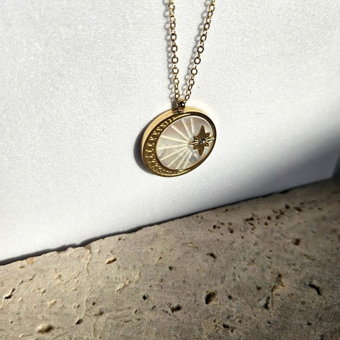 Κολιέ Moonlight - Χρυσό - Image 2