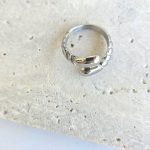 Δαχτυλίδι Ρυθμιζόμενο Ζαγρέ - Ασημί