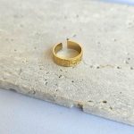 Δαχτυλίδι Σεβαλιέ Ρυθμιζόμενο Nauto - Χρυσό