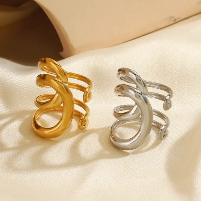 Δαχτυλίδι Johan - Ασημί - Image 2