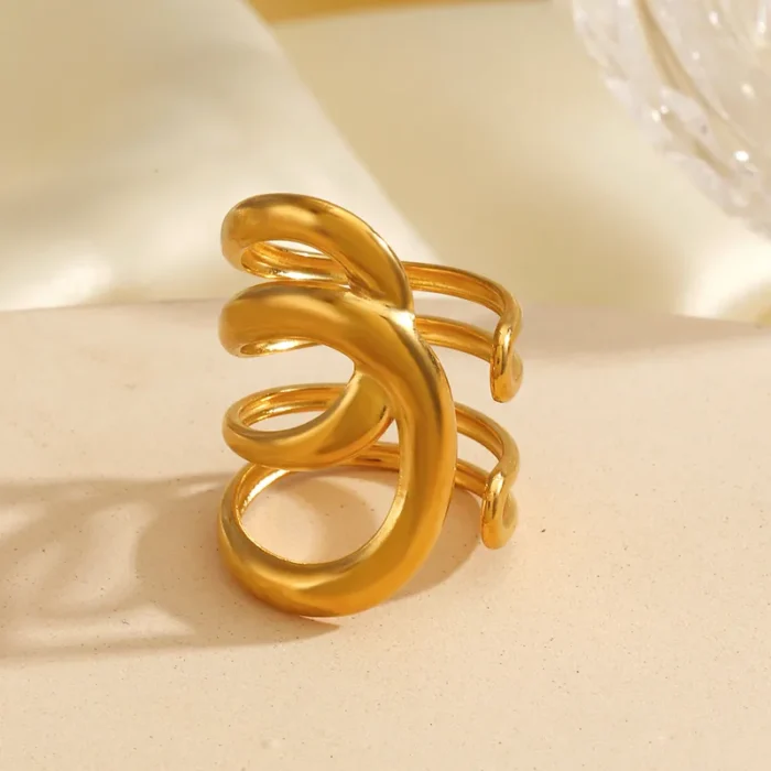 Δαχτυλίδι Johan - Χρυσό - Image 3