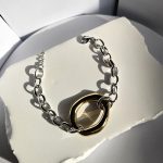 Βραχιόλι Αλυσίδα Κρίκος - Δίχρωμο - Image 3