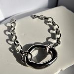 Βραχιόλι Αλυσίδα Κρίκος - Ασημί