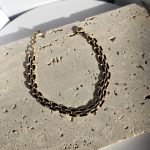 Βραχιόλι Αλυσιδάκι Κρικάκια - Χρυσό - Image 2