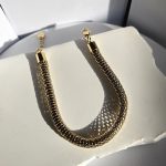 Βραχιόλι Αλυσίδα Snake Circle - Χρυσό - Image 2