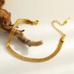 Βραχιόλι Snake Chain - Χρυσό