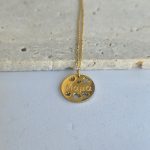 Κολιέ Mama Circle - Χρυσό - Image 2