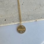 Κολιέ Mama Circle - Χρυσό