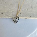 Κολιέ Heart Note - Χρυσό - Image 2