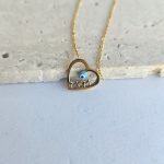 Κολιέ Heart Mom - Χρυσό - Image 2