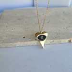 Κολιέ Heart Black Eye - Χρυσό - Image 2