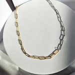 Κολιέ Αλυσίδα Δίχρωμη - Image 2