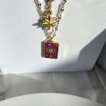 Κολιέ Διπλό Αλυσιδάκι Μοοn - Χρυσό