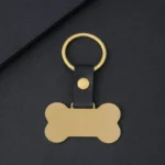 Μπρελόκ με Δυνατότητα Χάραξης Pet - Χρυσό