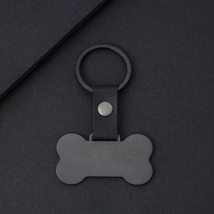 Μπρελόκ με Δυνατότητα Χάραξης Pet - Μαύρο - Image 2