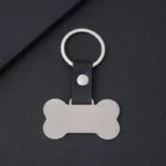 Μπρελόκ με Δυνατότητα Χάραξης Pet - Ασημί