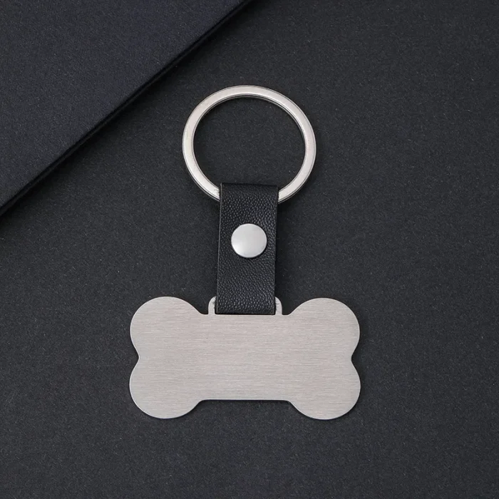 Μπρελόκ με Δυνατότητα Χάραξης Pet - Ασημί - Image 2