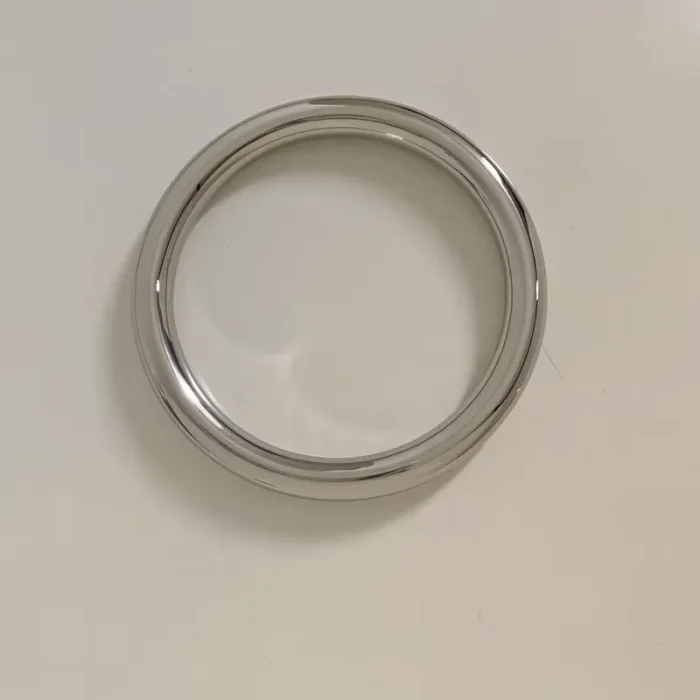 Βραχιόλι Χειροπέδα Minimal Circle - Ασημί - Image 2