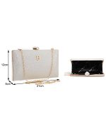 Τσάντα φάκελος clutch JH-2235 - Χρυσό - Image 2