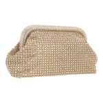 Τσάντα φάκελος clutch MD2526 - Χρυσό