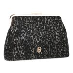 Τσάντα φάκελος clutch MD2518 - Ασημί