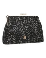 Τσάντα φάκελος clutch MD2518 - Ασημί