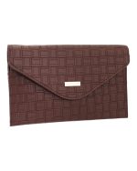 Τσάντα φάκελος clutch MD2525 - Καφέ - Image 2