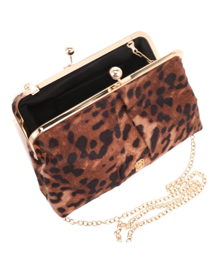 Τσάντα φάκελος clutch MD2528 - Κάμελ - Image 3