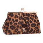 Τσάντα φάκελος clutch MD2528 - Καφέ