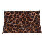 Τσάντα φάκελος clutch MD2516 - Καφέ