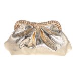 Τσάντα φάκελος clutch MD2537 - Χρυσό
