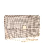 Τσάντα φάκελος clutch MD2513 - Σαμπανιζέ