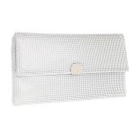 Τσάντα φάκελος clutch MD2513 - Ασημί