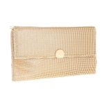 Τσάντα φάκελος clutch MD2513 - Χρυσό