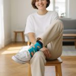 Κάλτσες Unisex Ψηλές με Σχέδιο Limes