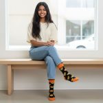 Κάλτσες Unisex Ψηλές με Σχέδιο Tacos Black - Image 2