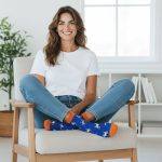 Κάλτσες Unisex Ψηλές με Σχέδιο Bulldogs