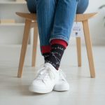 Κάλτσες Unisex Ψηλές με Σχέδιο Algebra