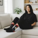 Κάλτσες Unisex Ψηλές με Σχέδιο Einstein